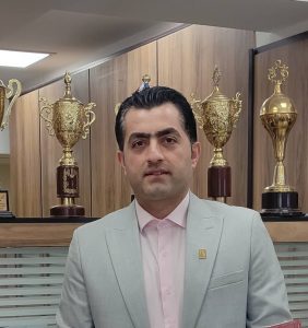 علیرضا عباسی بعنوان مدیر ورزش سازمان جهانی نوآوران ملل شد