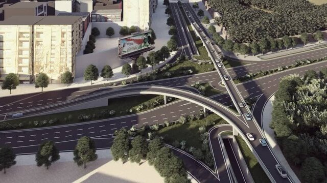 کاهش چشمگیر ترافیک با احداث تقاطع میدان جمهوری کرج