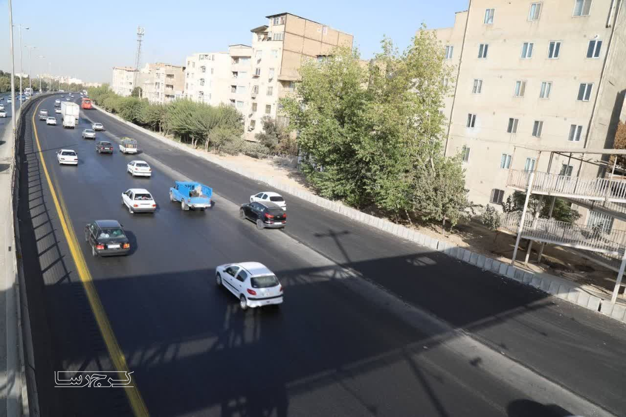 فاز سوم طرح تعریض آزادراه کرج – قزوین زیر بارترافیکی رفت