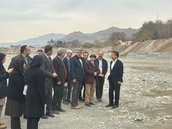 پیشرفت ۹۰ درصدی پروژه تثبیت دیوارهای رودخانه کرج